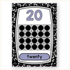 Number Posters with Ten Frames - Pastel Composition Notebook Decor - Miss Jacobs Little Learners