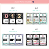 Number Posters with Ten Frames - Pastel Composition Notebook Decor - Miss Jacobs Little Learners