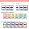 Number Posters with Ten Frames - Pastel Composition Notebook Decor - Miss Jacobs Little Learners