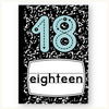 Number Posters with Ten Frames - Pastel Composition Notebook Decor - Miss Jacobs Little Learners