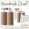 Ombre Neutrals Hundreds Chart - Miss Jacobs Little Learners