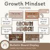 Ombre Neutrals Modern Growth Mindset Display - Miss Jacobs Little Learners