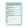Open House Forms Back To School Night Bundle - Cutesy Theme - Miss Jacobs Little Learners