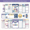 Open House Forms Back To School Night Bundle - Dreamy Space Classroom Decor - Miss Jacobs Little Learners