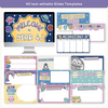 Open House Forms Back To School Night Bundle - Dreamy Space Classroom Decor - Miss Jacobs Little Learners
