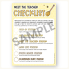 Open House Forms Back To School Night Bundle - Happy Hive Classroom Decor - Miss Jacobs Little Learners