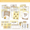 Open House Forms Back To School Night Bundle - Happy Hive Classroom Decor - Miss Jacobs Little Learners