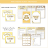 Open House Forms Back To School Night Bundle - Happy Hive Classroom Decor - Miss Jacobs Little Learners