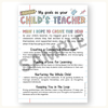 Open House Forms Back To School Night Bundle - Pastel Composition Notebook Decor - Miss Jacobs Little Learners