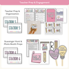 Open House Forms Back To School Night Bundle - Spotty Pastel Theme - Miss Jacobs Little Learners