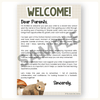 Open House Forms Back To School Night Bundle - Woodland Theme - Miss Jacobs Little Learners