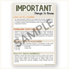 Open House Forms Back To School Night Bundle - Woodland Theme - Miss Jacobs Little Learners
