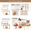 Open House Forms Back To School Night Bundle - Woodland Theme - Miss Jacobs Little Learners