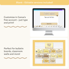 Parts of Speech Posters - Happy Hive English Decor - Miss Jacobs Little Learners