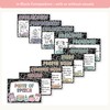 Parts of Speech Posters - Pastel Composition Notebook English Decor - Miss Jacobs Little Learners