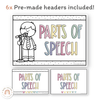 Parts of Speech Posters - Pastel Theme - Miss Jacobs Little Learners