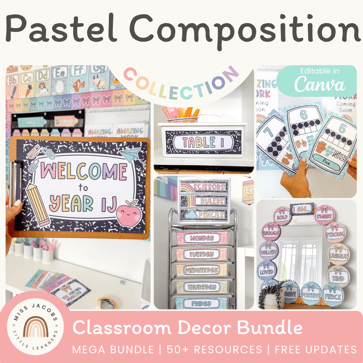 Classroom Decor Bundles - Miss Jacobs Little Learners