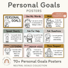 Personal Goals Posters | Neutral Toned Classroom Decor - Miss Jacobs Little Learners