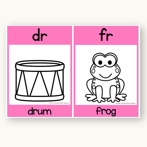 Phonics Posters - Bright Theme - Miss Jacobs Little Learners