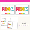 Phonics Posters - Bright Theme - Miss Jacobs Little Learners