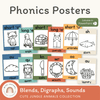 Phonics Posters - Cute Jungle Animals Theme - Miss Jacobs Little Learners