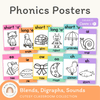 Phonics Posters - Cutesy Classroom Decor - Miss Jacobs Little Learners