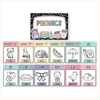 Phonics Posters - Cutesy Pastel English Decor - Miss Jacobs Little Learners