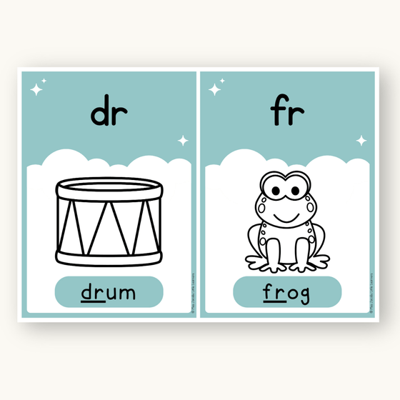 Phonics Posters - Dreamy Space Classroom Decor - Miss Jacobs Little Learners