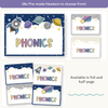 Phonics Posters - Dreamy Space Classroom Decor - Miss Jacobs Little Learners