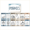Phonics Posters - Modern Ocean Classroom Decor - Miss Jacobs Little Learners