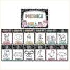 Phonics Posters - Pastel Composition Notebook English Decor - Miss Jacobs Little Learners