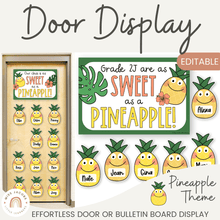  Pineapple Door Display Classroom Decor - Miss Jacobs Little Learners