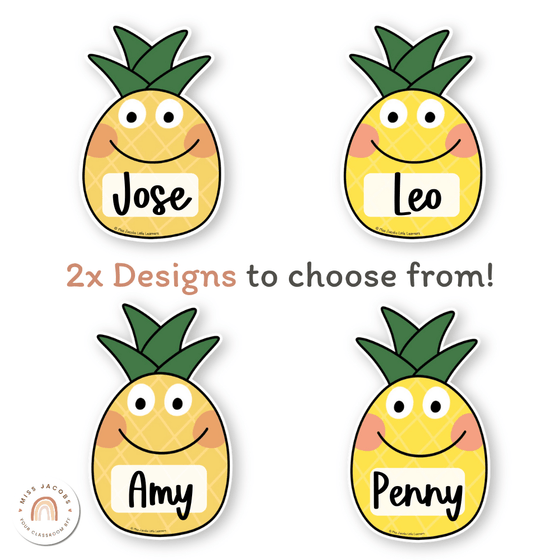 Pineapple Door Display Classroom Decor - Miss Jacobs Little Learners