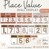 Place Value Display | DESERT NEUTRALS | Boho Vibes Classroom Decor - Miss Jacobs Little Learners