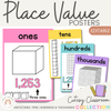 Place Value Posters - Base 10 Blocks - Cutesy Classroom Decor - Miss Jacobs Little Learners