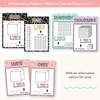 Place Value Posters (Base 10 Blocks) - Pastel Composition Notebook Math Decor - Miss Jacobs Little Learners