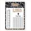 Place Value Posters (Base 10 Blocks) - Pastel Composition Notebook Math Decor - Miss Jacobs Little Learners