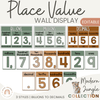 Place Value Posters Bulletin Board Display | Modern Jungle Math Classroom Decor - Miss Jacobs Little Learners