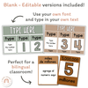 Place Value Posters Bulletin Board Display | Modern Jungle Math Classroom Decor - Miss Jacobs Little Learners