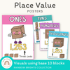 Place Value Posters | Rainbow Theme - Miss Jacobs Little Learners