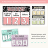 Place Value with Decimals Wall Display - Pastel Composition Notebook Math Decor - Miss Jacobs Little Learners