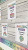 Amazing Work Coming Soon Posters - Pastel Composition Notebook Classroom Decor - Miss Jacobs Little Learners