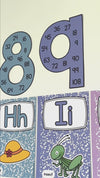 Skip Counting Large Number Display - Pastel Composition Notebook Decor - Miss Jacobs Little Learners