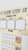 Days At School Tally Display - Happy Hive Classroom Decor - Miss Jacobs Little Learners