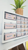 Teacher Toolbox Labels - Happy Hive Classroom Decor - Miss Jacobs Little Learners