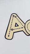 Alphabet Letter Formation Posters - Happy Hive Classroom Decor - Miss Jacobs Little Learners