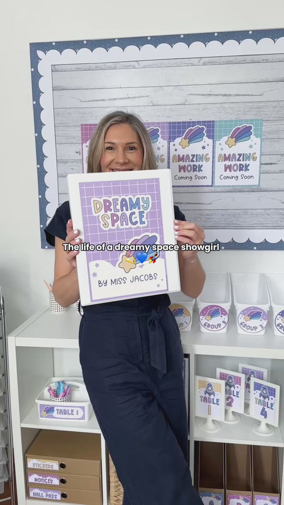 Dreamy Space Decor Bundle - Miss Jacobs Little Learners 