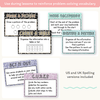 Problem Solving Strategies Posters - Pastel Composition Notebook Math Decor - Miss Jacobs Little Learners