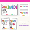 Punctuation Posters - Bright Theme - Miss Jacobs Little Learners