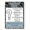 Punctuation Posters - Pastel Composition Notebook English Decor - Miss Jacobs Little Learners